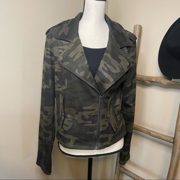 𝅺sanctuary Moto Zip Jacket NWT - Picture 1 of 6